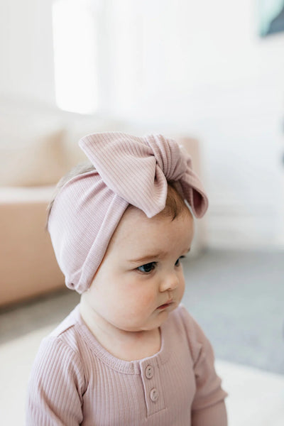 Organic Cotton Modal Long Sleeve Bodysuit - Rosie