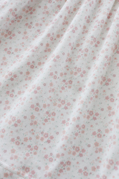 Organic Cotton One piece Footie - Primrose Floral