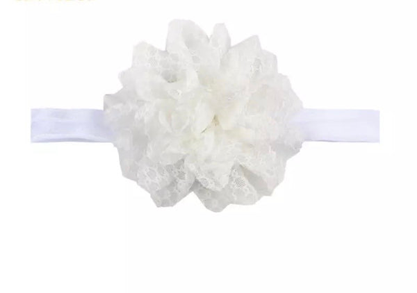Beautiful Flower Lace Headband