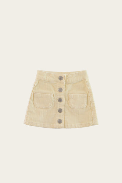 Ava Cord Skirt - Pear