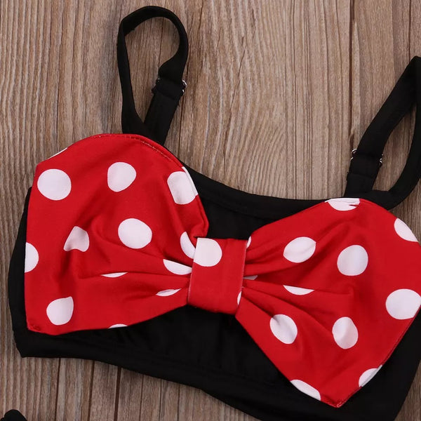 Red Polka Dot Swimsuit