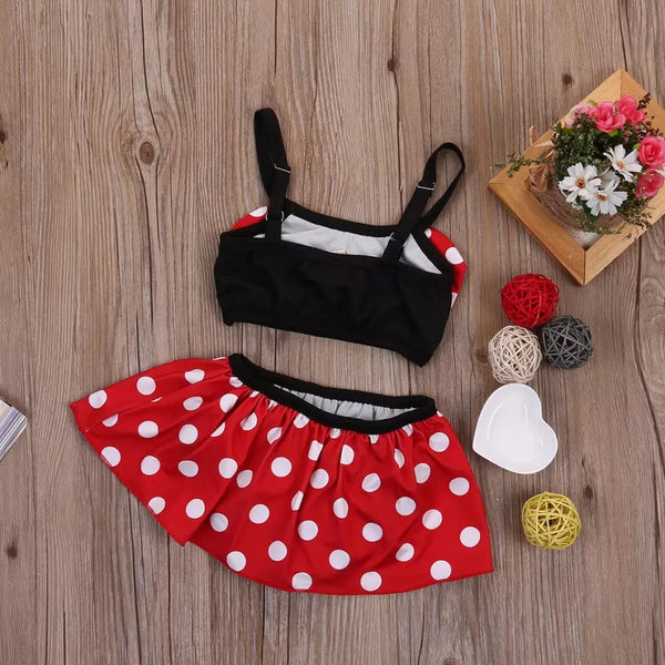 Red Polka Dot Swimsuit
