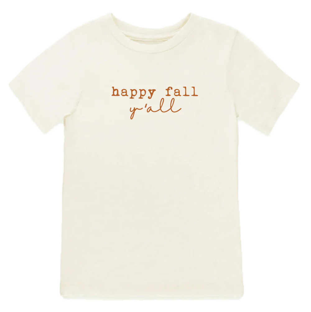 Happy Fall Y’all- Short Sleeve Tee
