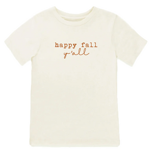 Happy Fall Y’all- Short Sleeve Tee
