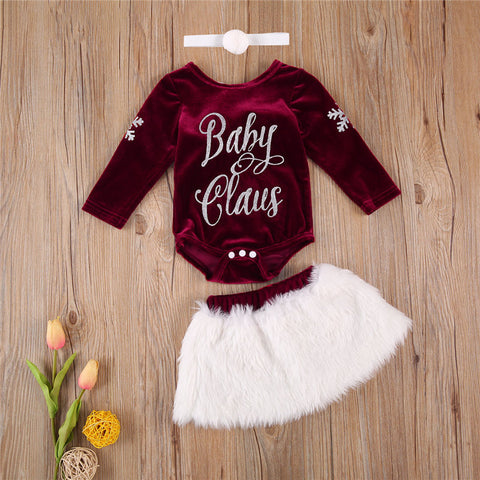 Baby Claus Christmas Outfit