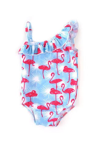 Flamingo One Piece Swimsuit