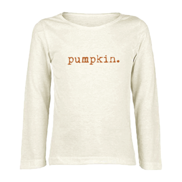Pumpkin- Long Sleeve Tee