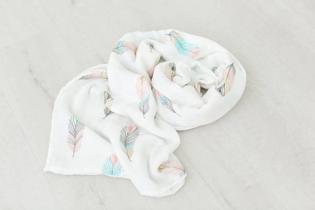 Feather Swaddle Blanket
