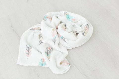 Feather Swaddle Blanket