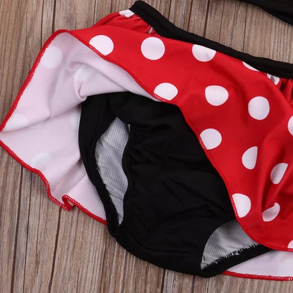 Red Polka Dot Swimsuit